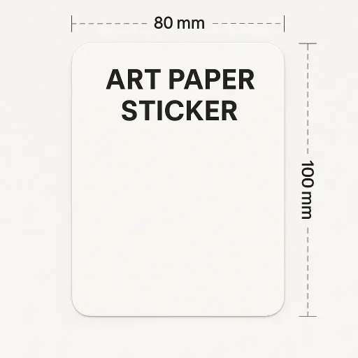 Art Paper Sticker(80*100)